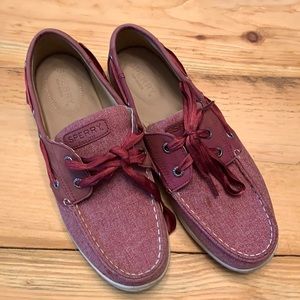 Purple Sperry Top-Siders Size 8